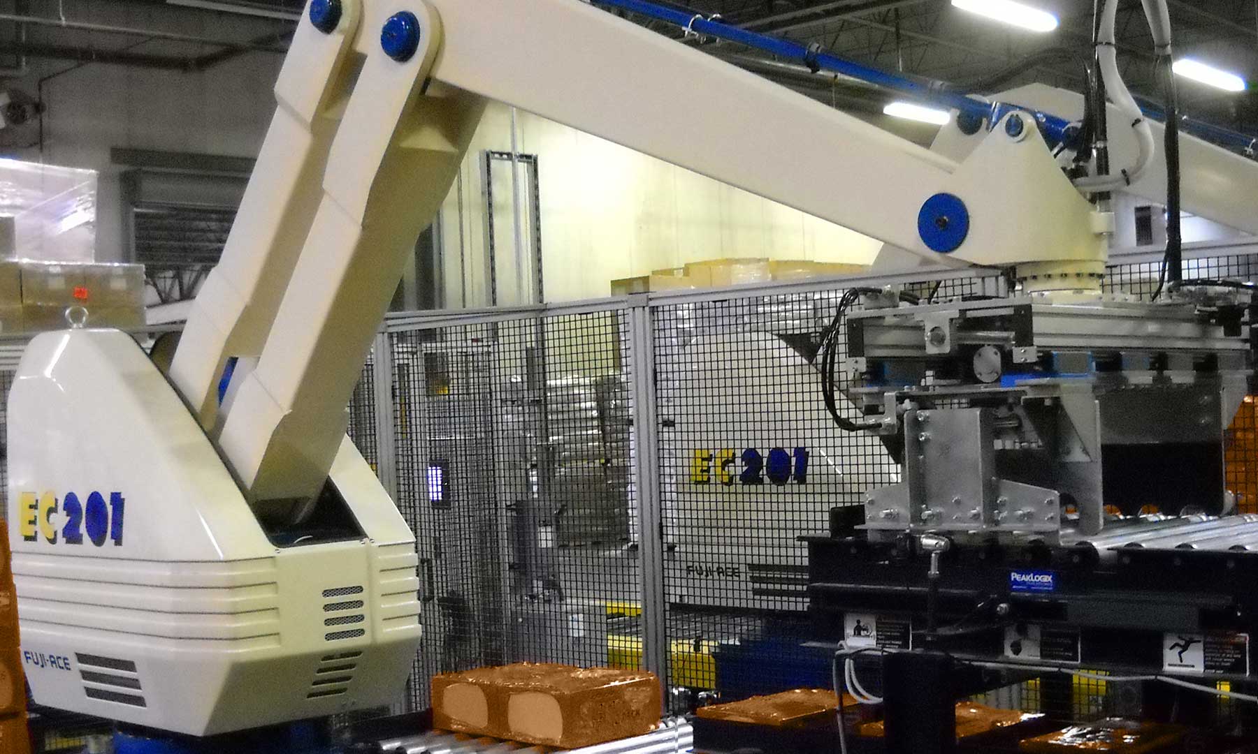 robotic palletizer integration